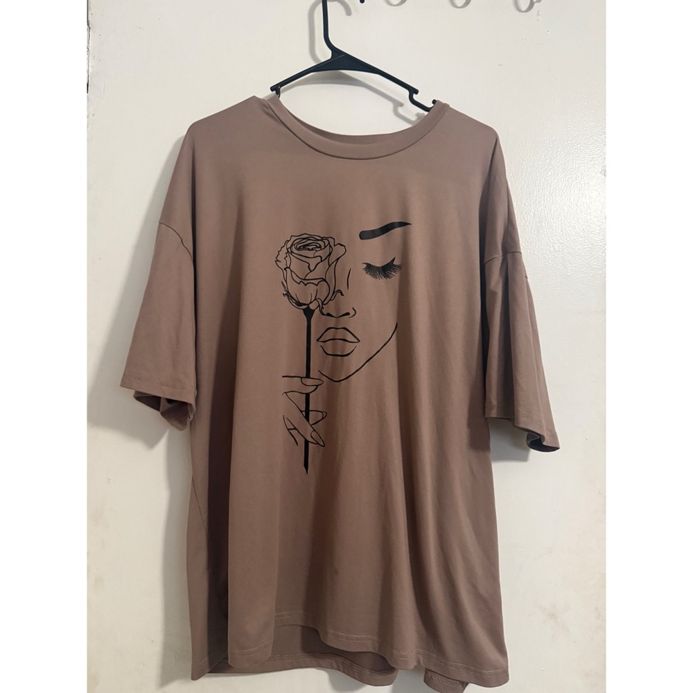 Brown Graphic Men's T-Shirt